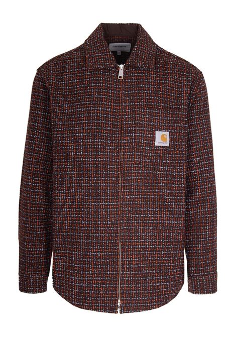 bellamy shirt jacket man tobacco CARHARTT WIP | I03542234S.XX